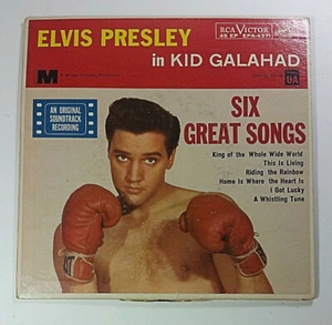 Elvis Presley Kid Galahad EP Schallplatte 45 7 Zoll Vintage RCA Victor Bildhülle - Bild 1 von 5