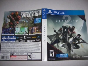 Original Replacement Case Box PlayStation 4 PS4 Destiny 2 Two *NO GAME* - Picture 1 of 4