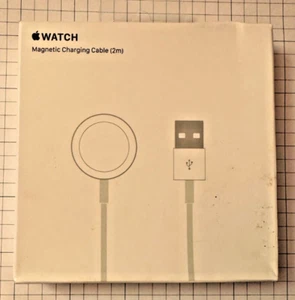 Apple Watch USB Magnetic Charging Cable (2m) *NEW* MJVX2AM/A Model A1570 - Photo 1 sur 3