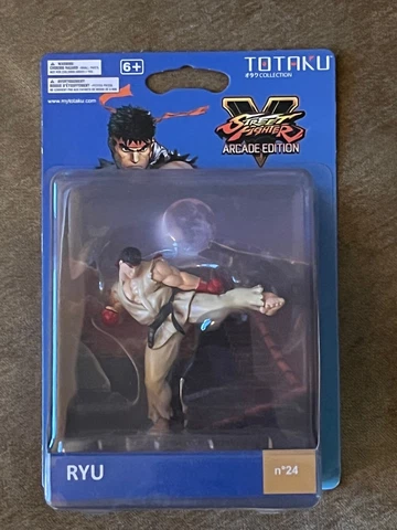 Ryu Totaku Action Figure Street Fighter V Arcade Edition New Factory Sealed OOP Cover