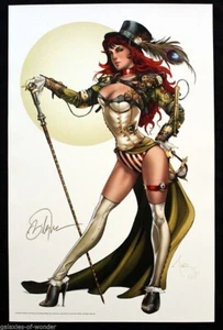 Steampunk Victoria Cross print ~ 11" by 17" ~ signed by Billy Tucci - Picture 1 of 1