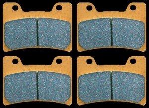 Yamaha FZR1000 EXUP front brake pads (1991-1993) FA182 type, 2 pairs s/metallic - Picture 1 of 1