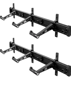 CyclingDeal Bike Wall Rack - 3,5,6 Bikes - Adjustable Rustproof Aluminum Bicycle - Picture 1 of 9