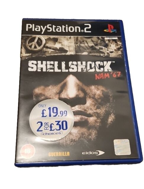 Shellshock - Nam '67 - Sony Playstation 2 PS2 - Editorial use only