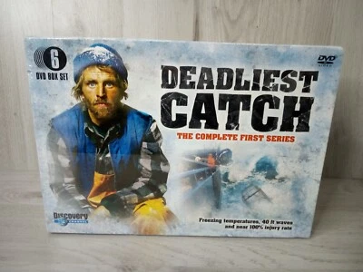 DEADLIEST CATCH THE COMPLETE FIRST SERIES  6 DVD BOX SET - NEW & SEALED - Image 1 of 2