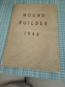 1946 SCHOOL ANNUAL MOUND BUILDER BROWNS VALLEY MINNESOTA RARE COUNTRY SCHOOL - Picture 1 of 8