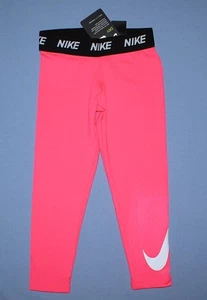 GIRL'S NIKE LEGGINGS...SIZE 5...DRI-FIT "RACER PINK" NEW WITH TAGS! - Picture 1 of 4