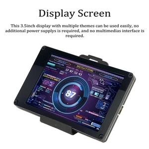 3.5In Computer Temp Monitor Usb Mini Screen For Aida64 Pc Cpu Ram Sensor P AM - Picture 1 of 24