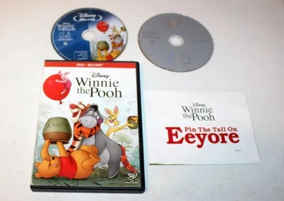 Winnie the Pooh (Blu-ray/DVD, 2011, 2-Disc Set) with Pin The Tail on Eeyore - Image 1 of 2