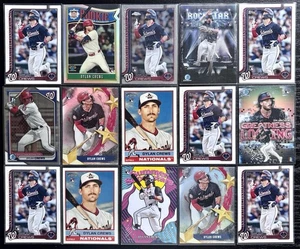 15x DYLAN CREWS Rookie Card RC Lot! - 2025 Topps Series 1 & More! *Nationals - Picture 1 of 1