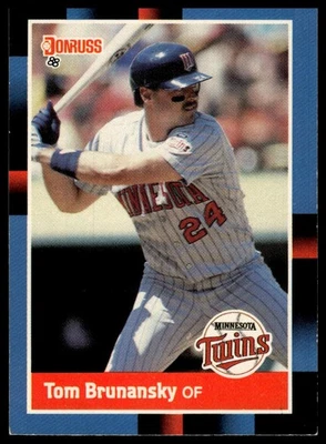 1988 Donruss #245 Tom Brunansky - Image 1 of 2
