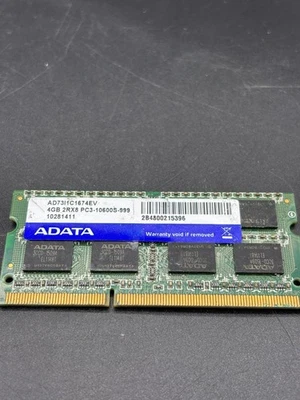 RAM ADATA 4G 2Rx8 PC3 10600S - Image 1 of 2