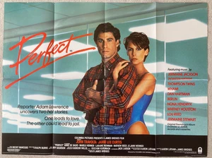 Cinema Poster: PERFECT 1985 (Quad) Jamie Lee Curtis John Travolta - Foto 1 di 6