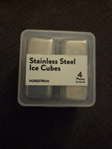 Stainless Steel Ice Cubes by NORDSTROM Brand New - Picture 1 of 2