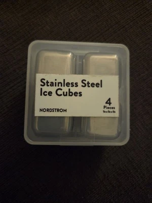 Stainless Steel Ice Cubes by NORDSTROM Brand New - Image 1 of 2