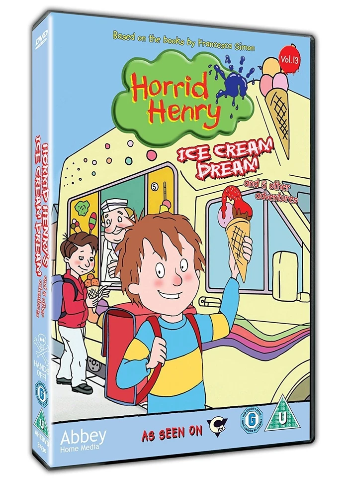 Horrid Henry's Ice Cream Dream (DVD) Novel Entertainment (UK IMPORT) - Image 1 of 1