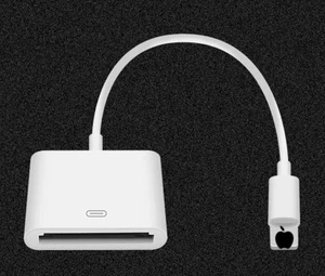 30pin Female to 8Pin male Sync Data Charging Adapter Cable For Apple iphone ipad - Picture 1 of 2