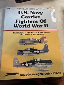 #1B. U.S Navy Carrier Fighters of WWII F2A Buffalo F4F Wildcat F6F Hellcat F4U - Imagen 1 de 4