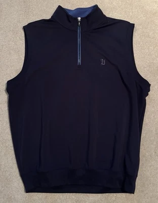Preowned 1/4 Zip Fairway And Greene Vest. Everglades Logo. Large - Image 1 of 4