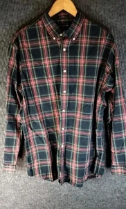 Daniel Cremieux Classics Tailored Fit Shirt Men's Size XL Red Plaid Button Down  - Picture 1 of 8
