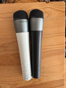 2x genuine Wireless Lips Microphone Xbox 360 - Picture 1 of 2