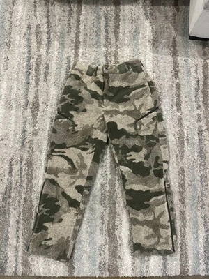 Pantalones Cabela's Para Hombres XL Camuflaje Vellón Cizalla Caza Forrados Cremallera Bolsillos Cámara Foto 1 de 4