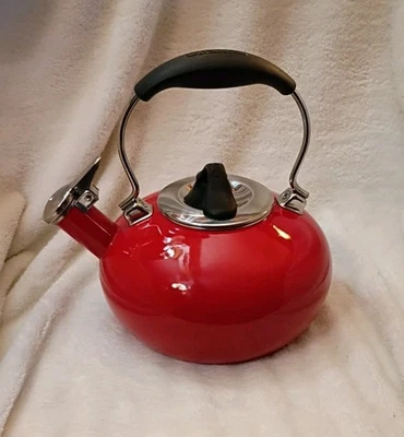 Chantal Classic Loop Esmalte en Acero 1.8 Cuartos Teca Manzana Chili Rojo  Foto 1 de 4