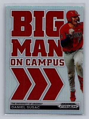 2022 Prizm Draft Picks Daniel Susac Big Man on Campus Silver #BMC-DS - Image 1 of 2