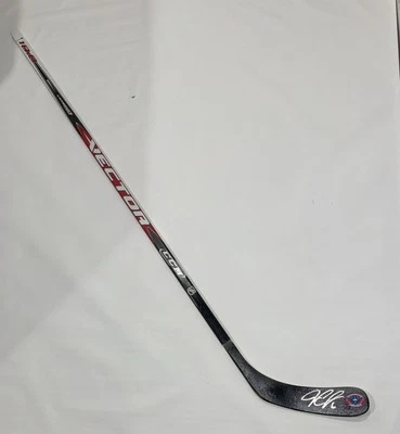 JAKOB CHYCHRUN PALO DE HOCKEY TAMAÑO COMPLETO FIRMADO WASHINGTON CAPITALS CERTIFICADO DE AUTENTICIDAD JSA Foto 1 de 2