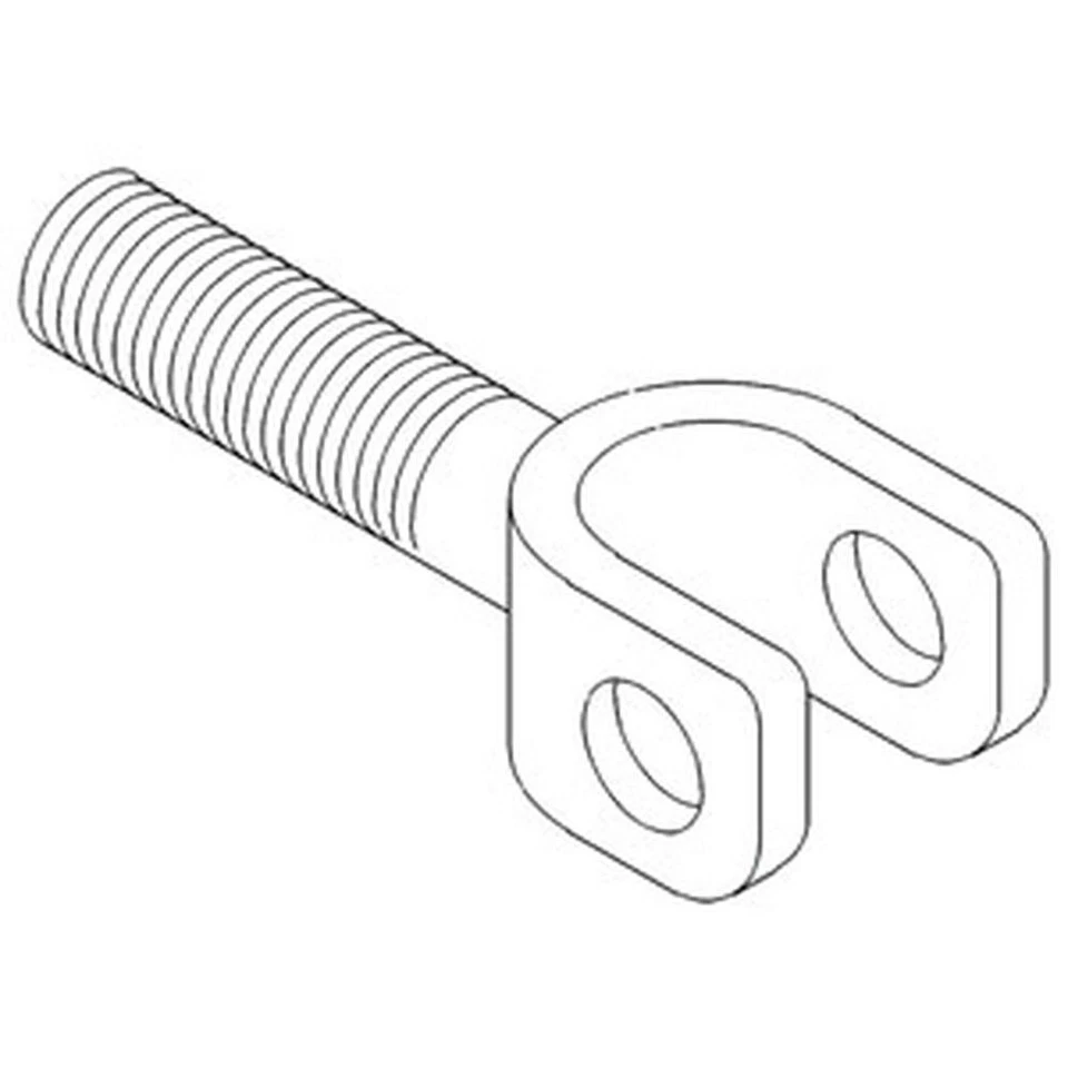 389369R1 New Yoke Fits Case-IH Tractor Models 70 544 656 664 666 686 2544 + - Image 1 of 4