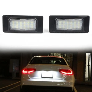Lámpara de luz de matrícula LED 18-SMD sin errores para AUDI A4 A5 S5 Q5 - Imagen 1 de 10