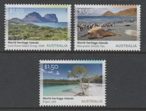 Australia 2025 World Heritage Islands set of 3 MUH - Picture 1 of 1