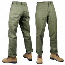 Replica WW2 WWII US USMC HBT ARMY GREEN Field Pants Trousers US