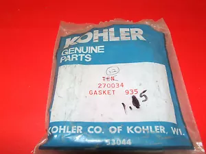 (1) Original Kohler Dichtung Teil # 270034 - Bild 1 von 3
