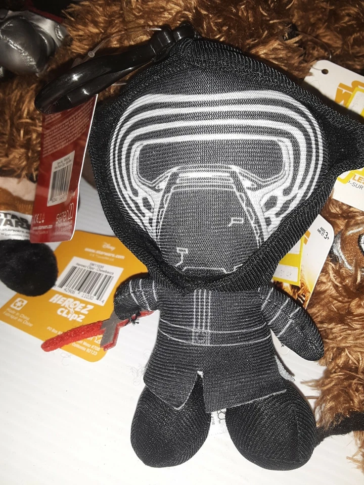 Disney Heroez Star Wars kylo ren rare 4" Plush se7en20 bin374 - Image 1 of 1