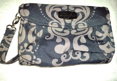 Bolso de Viaje Lillybit Uptown Bolso Clutch Pañales en Gris Damasco - Nuevo sin Etiquetas Foto 1 de 4