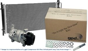A/C Compressor-Compressor Kit New with Condenser fits 2014 Nissan Titan 5.6L-V8