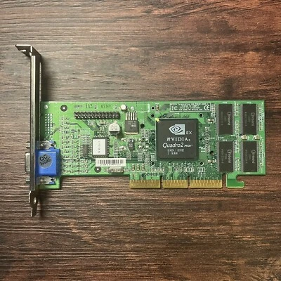 NVIDIA Quadro2 MXR EX 32MB AGP Video Card - Image 1 of 3