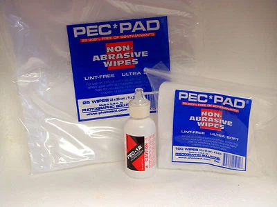 PEC-12 2 oz  & 2 PK  PEC*PADS 4x4(100) & 9x9(25)  -NEW DESIGN EYE DROP BOTTLE Foto 1 de 4