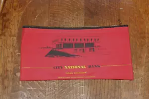 BOLSA DE MONEDAS RIFKIN DE CALIDAD CITY BANK TULSA WILKES BARRA PA DE COLECCIÓN BANCA EFÍMERA $EE - Imagen 1 de 5
