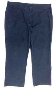 Genuine Dickies Men's Poly/Cotton Blend Work/Casual Navy Blue Pants Size 44X30.5 - Picture 1 of 12