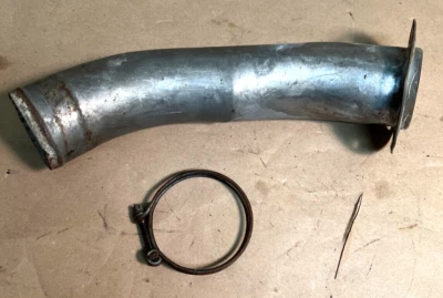 1964 1/2 1965 1966 y otros Ford Mustang tanque de combustible tubo de llenado o tubo con 1 abrazadera Foto 1 de 2