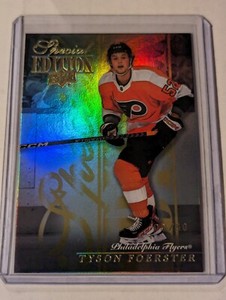 2023-24 UPPER DECK SERIES 1 TYSON FOERSTER SPECIAL EDITION GOLD ROOKIE SP 08/50 