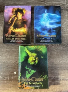Paquete de libros Myth Quest de John Whitman de tapa dura lote de 3 (Minokichi, Minotauro) - Imagen 1 de 12