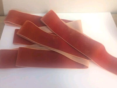 Orange Neat Edge Velvet Ribbon Wedding ,Easter, Crafts,Christmas 1 Yard - Image 1 of 3