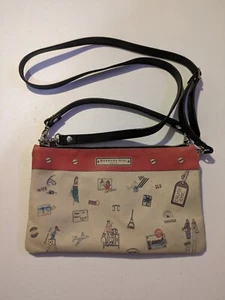 Barbara Rihl Paris Suede Leather Shoulder Crossbody - Picture 1 of 15