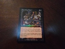 MTG Magic Foil Spreading Plague x1 Invasion LP