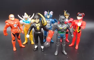 BandaiPower Rangers Choujuu Sentai Liveman 1988 figurine vinile VOLT nemico 7 pezzi - Foto 1 di 18