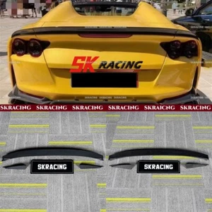 NEW STYLE FIT FOR FERRARI 812 GTS SUPERFAST CARBON FIBER REAR TRUNK SPOILER WING - Picture 1 of 31