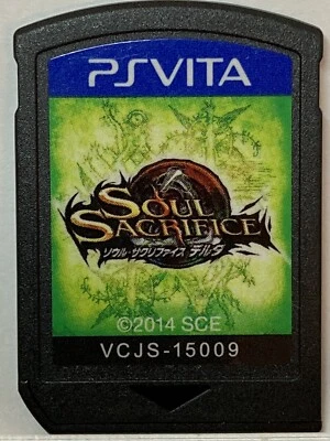 Cartucho PS VITA Soul Sacrifice Delta juegos japoneses Sony Foto 1 de 2